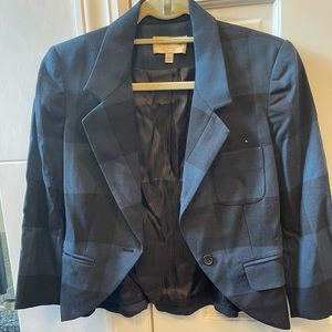 Mary Kate and Ashley Olsen Plaid Blazer